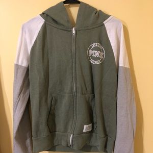 Pink VS Zip Up Hoodie